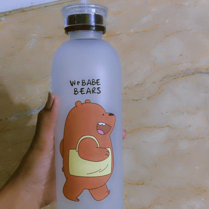 We Bare Bears Panda Water Bottle 1000ml