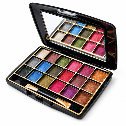 MAT Beauty 18 in 1 Professional Makeup Eyeshadow Kit neutral shades for everyday and party makeup looks
