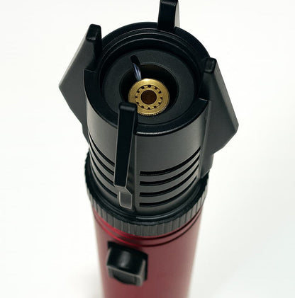 🔥 Jet Flame Torch Lighter – Windproof | Strong Blue Flame | Refillable Metal Body